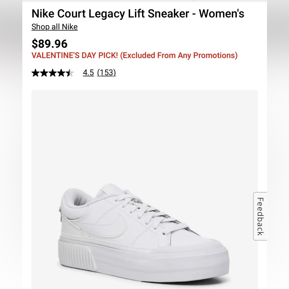 Nike Court Legacy Platform Sneakers